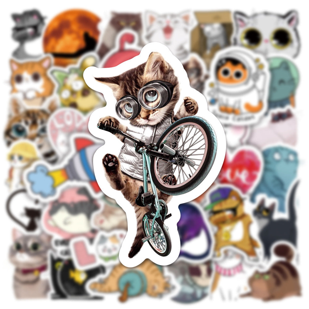 Assorted Laptop Electronic Scooter Stickers. All Purpose Waterproof Decorative Stickers