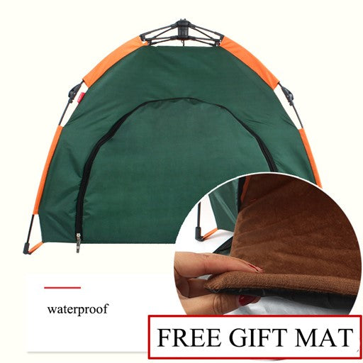 Outdoor Pet Tent. Foldable Tent for Camping. Super Fast and Easy Assemble Pet Tent